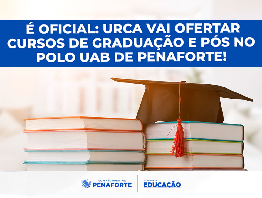 É oficial: URCA vai ofertar cursos de graduação e pós no polo UAB de Penaforte!